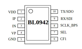 BL0942 pinout BL0942 pinout