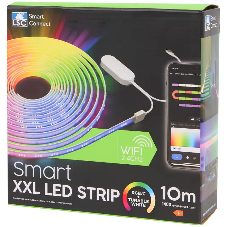 LSC Smart Connect 10 meter XXL-LED-Stripe 3202086 LSC Smart Connect 10 meter XXL-LED-Stripe 3202086