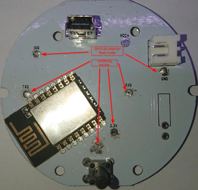 Soldering Points Soldering points