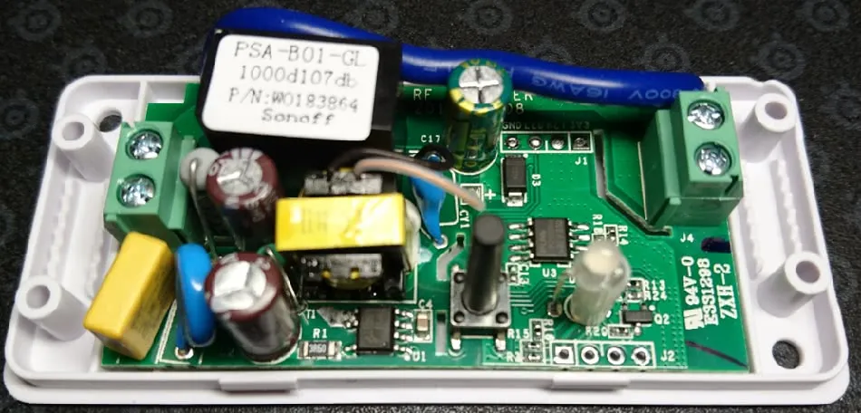 Sonoff BASIC R2 v1.4 PCB alt text