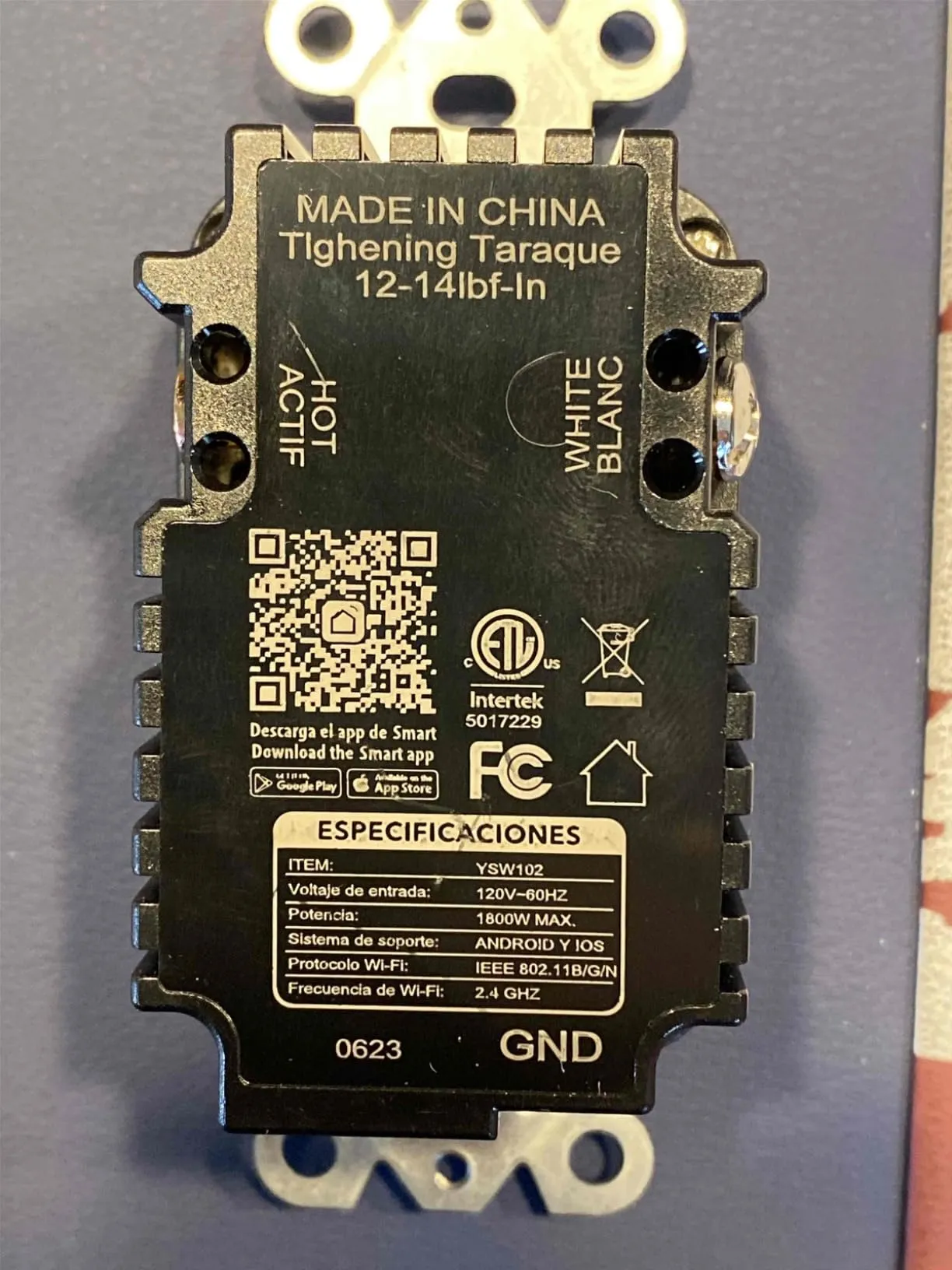 Device Back